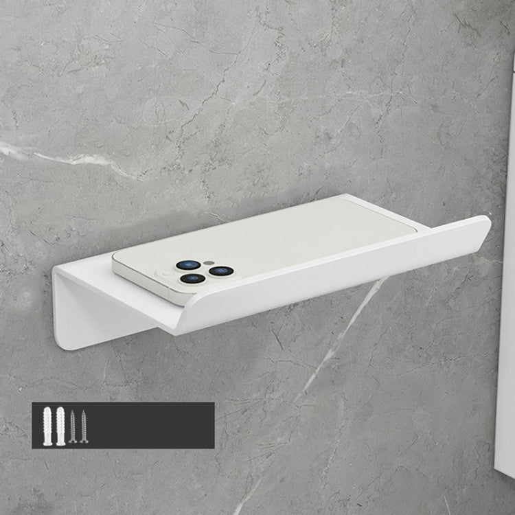 Edelstahl-Toilettenpapierhalter ohne Bohren mit Handy-Ablage, Telefonablage (Weiß), Papierablage (Weiß), Telefonablage (Schwarz), Papierablage (Schwarz), Telefonablage (Grau), Papierablage (Grau)
