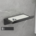 Edelstahl-Toilettenpapierhalter ohne Bohren mit Handy-Ablage, Telefonablage (Weiß), Papierablage (Weiß), Telefonablage (Schwarz), Papierablage (Schwarz), Telefonablage (Grau), Papierablage (Grau)