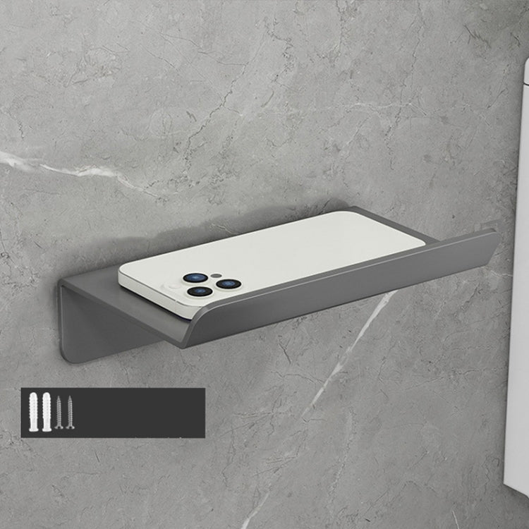 Edelstahl-Toilettenpapierhalter ohne Bohren mit Handy-Ablage, Telefonablage (Weiß), Papierablage (Weiß), Telefonablage (Schwarz), Papierablage (Schwarz), Telefonablage (Grau), Papierablage (Grau)