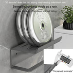 Edelstahl-Toilettenpapierhalter ohne Bohren mit Handy-Ablage, Telefonablage (Weiß), Papierablage (Weiß), Telefonablage (Schwarz), Papierablage (Schwarz), Telefonablage (Grau), Papierablage (Grau)