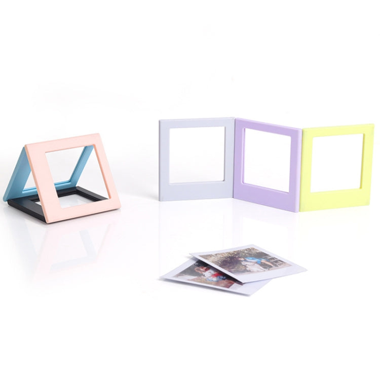 Für Polaroid Quadratische Fotorahmen Magnetische Bausteine Zusammengebauter Kühlschrankmagnet