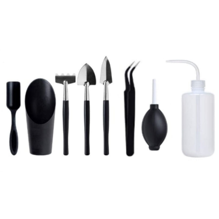 Sukkulenten-Pflanzwerkzeug-Set, für den Innenbereich, zum Entfernen von Töpfen, Gartenbau-Sets, 5-teilig/Set, 8-teilig/Set, 13-teilig/Set, 15-teilig/Set, 16-teilig/Set
