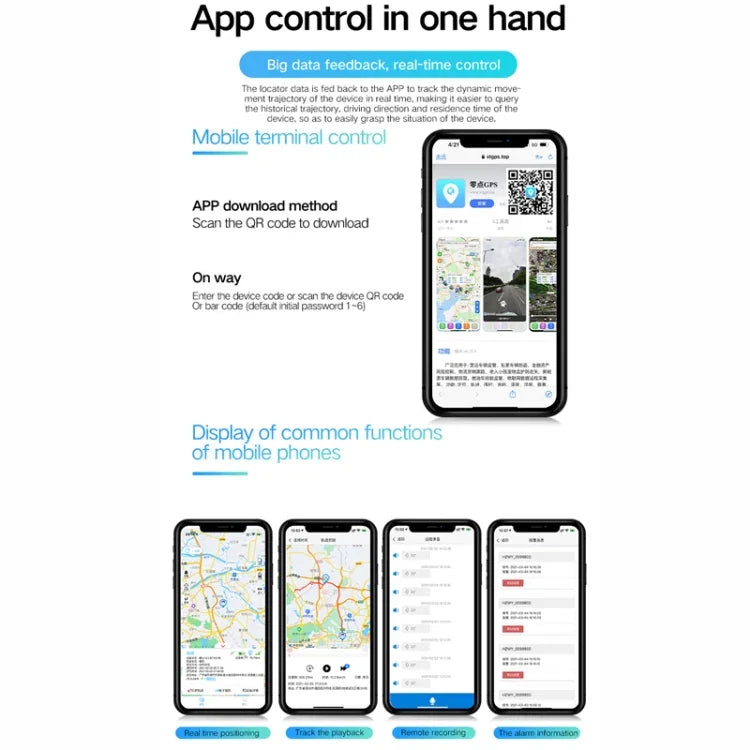 2G Auto Motorrad wasserdichter GPS-Tracking-Ortungsgerät, PG10WiFi