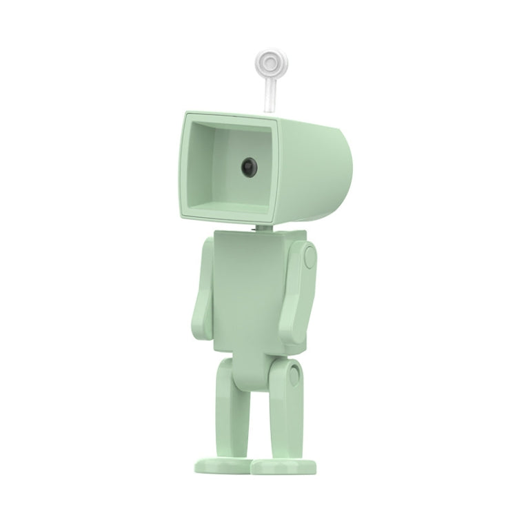 Mini Astronaut Magnetische LED Nachtlampe Desktop Baustein Dekoration Schreibtischlampe, Rund Weiß, Rund Pink, Rund Blau, Rund Grün, Quadrat Weiß, Quadrat Pink, Quadrat Blau, Quadrat Grün