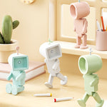 Mini Astronaut Magnetische LED Nachtlampe Desktop Baustein Dekoration Schreibtischlampe, Rund Weiß, Rund Pink, Rund Blau, Rund Grün, Quadrat Weiß, Quadrat Pink, Quadrat Blau, Quadrat Grün