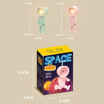 Mini Astronaut Magnetische LED Nachtlampe Desktop Baustein Dekoration Schreibtischlampe, Rund Weiß, Rund Pink, Rund Blau, Rund Grün, Quadrat Weiß, Quadrat Pink, Quadrat Blau, Quadrat Grün