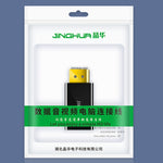 JINGHUA DP Stecker zu HDMI Buchse Adapter Video Audio Anschluss, 1080P Universelle Version, 4K Universelle Version