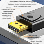 JINGHUA DP Stecker zu HDMI Buchse Adapter Video Audio Anschluss, 1080P Universelle Version, 4K Universelle Version