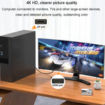 JINGHUA DP Stecker zu HDMI Buchse Adapter Video Audio Anschluss, 1080P Universelle Version, 4K Universelle Version