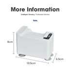 Smart Induction Zahnpastapresse Elektrischer Automatischer Zahnpastaspender, Batterie Weiß, Wiederaufladbar Weiß, Batterie Silber, Wiederaufladbar Silber