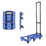 Folding Hand Trolley Portable Luggage Handling Turtle Cart