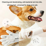 KIMHOME Haustier-Reinigungshandschuhe ohne Abspülen, 6 Stück/Packung, Hunde- und Katzenpflege, zum Baden, Desodorieren, Reinigen und Trockenreinigen, Haustierbedarf