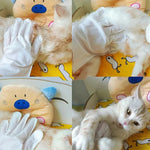 KIMHOME Haustier-Reinigungshandschuhe ohne Abspülen, 6 Stück/Packung, Hunde- und Katzenpflege, zum Baden, Desodorieren, Reinigen und Trockenreinigen, Haustierbedarf