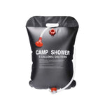 Outdoor Folding Solar Shower Bag Portable Water Storage Bag For Home Use, 20L, 25L
