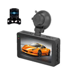 3-Zoll Dual-Kamera Front 4K + Rück 2K HD WiFi Fahrrekorder, A5