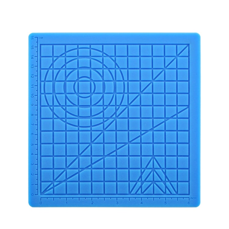 3D-Druckstift Kopier-Silikon DIY Malvorlagen-Matte, Blau, Grün, Transparent, Groß Blau, Groß Grün, Groß Transparent
