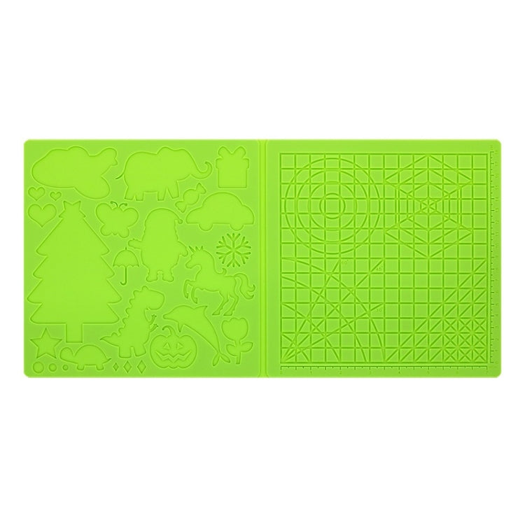 3D-Druckstift Kopier-Silikon DIY Malvorlagen-Matte, Blau, Grün, Transparent, Groß Blau, Groß Grün, Groß Transparent