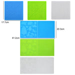 3D-Druckstift Kopier-Silikon DIY Malvorlagen-Matte, Blau, Grün, Transparent, Groß Blau, Groß Grün, Groß Transparent