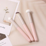 Nass- und Trocken-Dual-Use Tragbarer Concealer-Pinsel Multifunktionales Beauty-Tool, 3 Stück/Set, Pilz-Stil, Diagonal-Stil