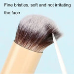 Nass- und Trocken-Dual-Use Tragbarer Concealer-Pinsel Multifunktionales Beauty-Tool, 3 Stück/Set, Pilz-Stil, Diagonal-Stil