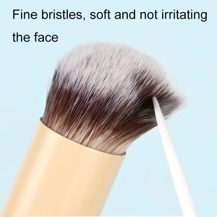 Nass- und Trocken-Dual-Use Tragbarer Concealer-Pinsel Multifunktionales Beauty-Tool, 3 Stück/Set, Pilz-Stil, Diagonal-Stil