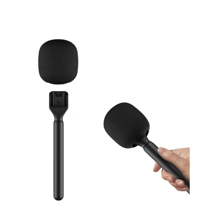 Mikrofon Interviewgriff für DJI Mic / Moma / Rode Wireless Go / Relacart, Interviewgriff