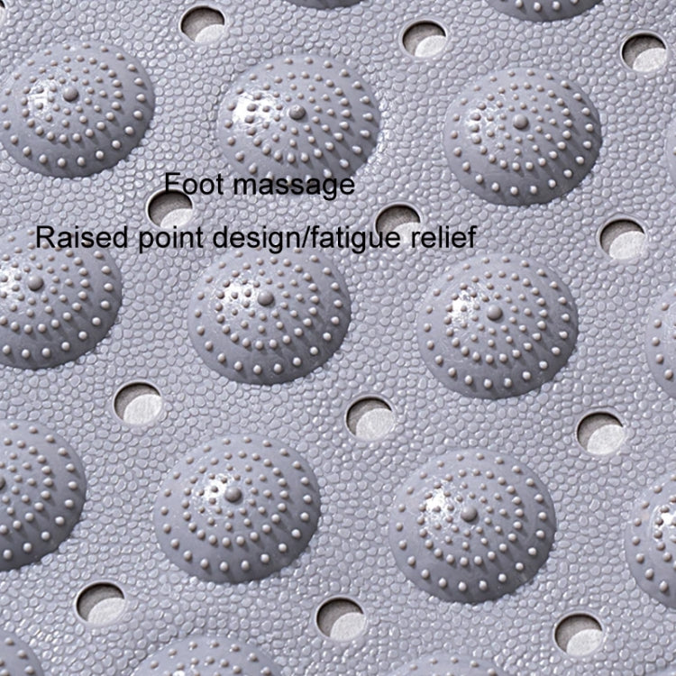 PVC Bad Anti-Rutsch-Matte Verdickte Massage Wasserfeste Fußmatte, 36x68cm, 40x102cm, 58x88cm