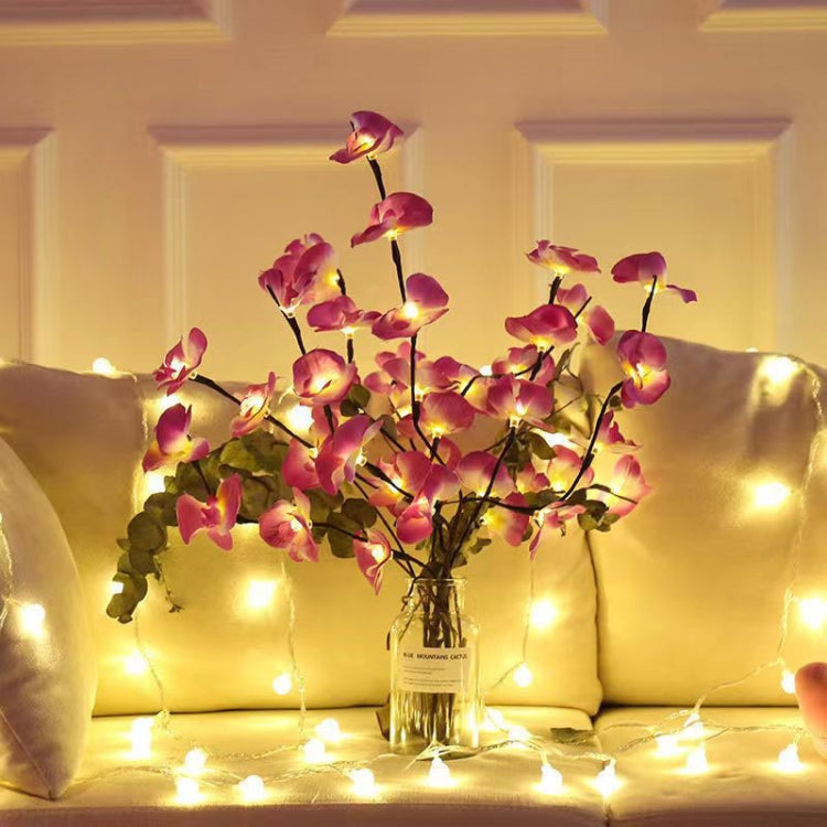 Schmetterlingsorchidee Kronleuchter Raum Schlafzimmer Dekoration Vase Lampe
