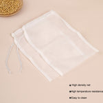 2er-Pack Haushalts-Sojamilch-Satz-Filterbeutel, Saftfilter-Mesh-Beutel, 80 Mesh, 100 Mesh