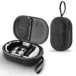 JYS-MQ018 Aufbewahrungstasche für Apple Vision Pro / Meta Quest 3 VR-Brillen, Anti-Sturz und Anti-Kratz, tragbare Tasche, Schwarz, Grau