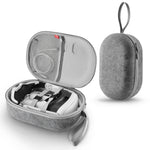 JYS-MQ018 Aufbewahrungstasche für Apple Vision Pro / Meta Quest 3 VR-Brillen, Anti-Sturz und Anti-Kratz, tragbare Tasche, Schwarz, Grau