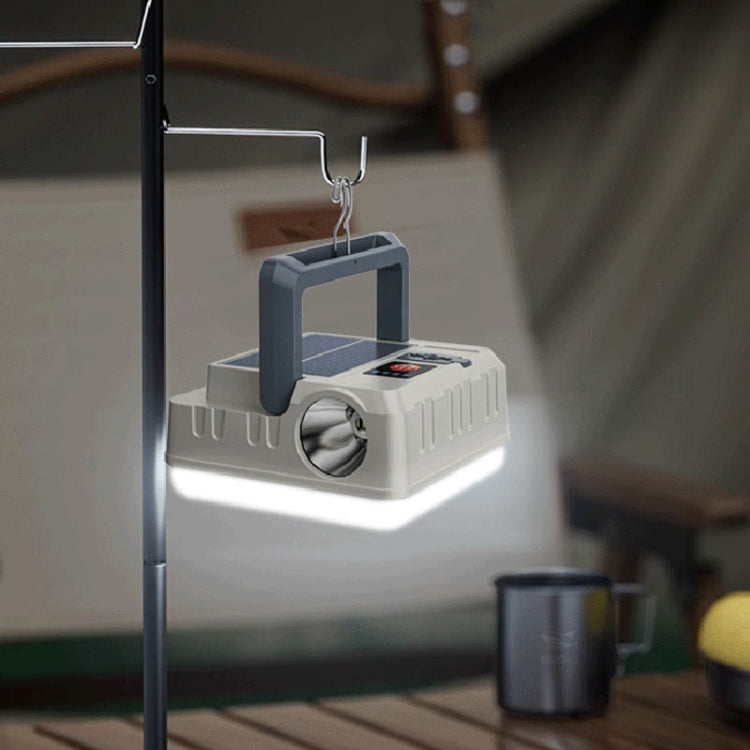 Solar-Außen-Ladelampe, Campinglicht, aufhängbar, multifunktionale Zeltlampe, Notlicht bei Stromausfall
