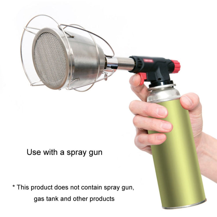 COOL CAMP CF-75 Outdoor Camping Handheld Broiler Flamethrower Adapter Rauchfreier Grill-Spieß-Aufsatz