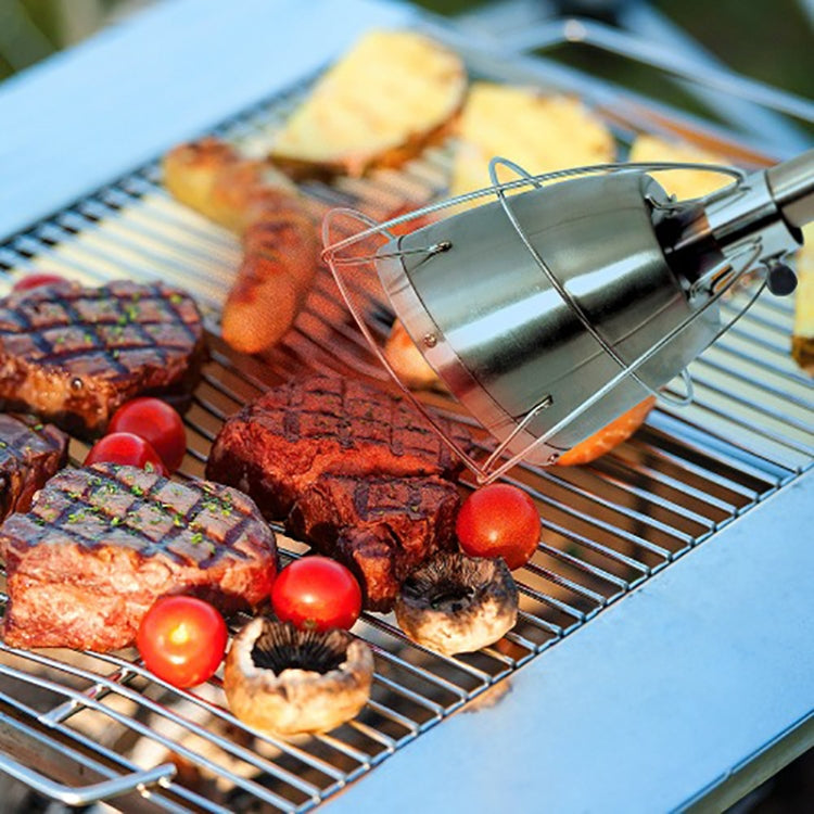 COOL CAMP CF-75 Outdoor Camping Handheld Broiler Flamethrower Adapter Rauchfreier Grill-Spieß-Aufsatz