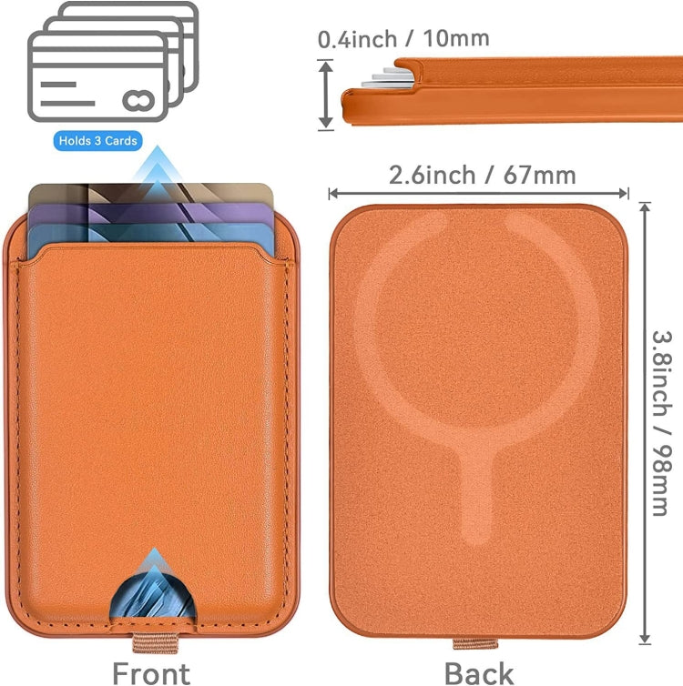 Tragbare Handy MagSafe Brieftasche Kartenhalter mit verstellbarem Ständer