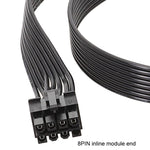 Für Corsair 18AWG Flachkabel Strommodulkabel Grafikkartenmodulkabel 8Pin zu 8Pin 6+2, 50cm Für Corsair, 60cm Für Corsair