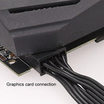Für Corsair 18AWG Flachkabel Strommodulkabel Grafikkartenmodulkabel 8Pin zu 8Pin 6+2, 50cm Für Corsair, 60cm Für Corsair