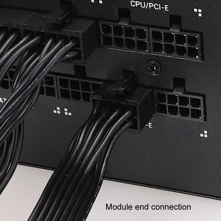 Für Corsair 18AWG Flachkabel Strommodulkabel Grafikkartenmodulkabel 8Pin zu 8Pin 6+2, 50cm Für Corsair, 60cm Für Corsair