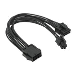 CPU 8Pin zu 8+4Pin Adapterkabel Netzteil Motherboard Prozessor Stromkabel, 20cm, 30cm