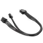 CPU 8Pin zu 8+4Pin Adapterkabel Netzteil Motherboard Prozessor Stromkabel, 20cm, 30cm