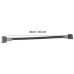 Netzteil SATA 15Pin männlich und weiblich Verlängerungskabel Robuste Festplatten-Stromanschlusskabel, 30cm 15Pin, 60cm 15Pin