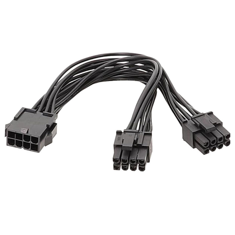 8P Weiblich zu Doppel 6+2Pin Männlich Grafikkarten-Stromkabel 8P zu Doppel 8P 1 zu 2 Stromadapterkabel, 8P Weiblich zu Doppel 6+2Pin Männlich