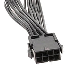 8P Weiblich zu Doppel 6+2Pin Männlich Grafikkarten-Stromkabel 8P zu Doppel 8P 1 zu 2 Stromadapterkabel, 8P Weiblich zu Doppel 6+2Pin Männlich