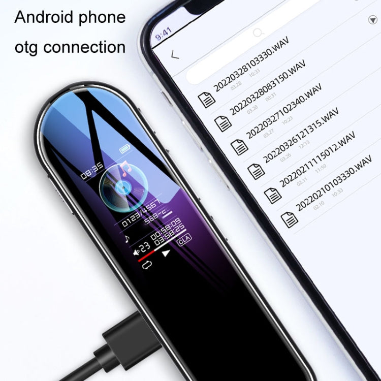 Q53 Ultra Lange Standby-Timer Diktiergerät HD Geräuschunterdrückungs-Aufnahmegerät, Kein Speicher, 4GB, 8GB, 16GB, 32GB, 64GB, 128GB