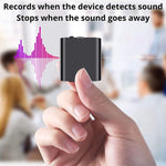 Q63 HD Geräuschunterdrückendes Magnetisches Sprach-Diktiergerät Tragbarer Intelligenter Sprachaktivierter Aufnahme-Stift, 4GB, 8GB, 16GB, 32GB