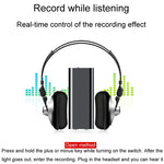 Q25 Intelligenter Voice Recorder mit Bildschirm HD Geräuschunterdrückung Rückklammer Sprachrekorder, 4GB, 8GB, 16GB, 32GB