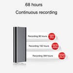 Q25 Intelligenter Voice Recorder mit Bildschirm HD Geräuschunterdrückung Rückklammer Sprachrekorder, 4GB, 8GB, 16GB, 32GB