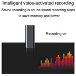 Q25 Intelligenter Voice Recorder mit Bildschirm HD Geräuschunterdrückung Rückklammer Sprachrekorder, 4GB, 8GB, 16GB, 32GB