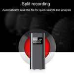 Q25 Intelligenter Voice Recorder mit Bildschirm HD Geräuschunterdrückung Rückklammer Sprachrekorder, 4GB, 8GB, 16GB, 32GB
