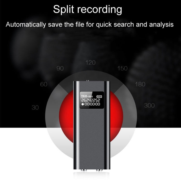 Q25 Intelligenter Voice Recorder mit Bildschirm HD Geräuschunterdrückung Rückklammer Sprachrekorder, 4GB, 8GB, 16GB, 32GB